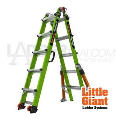 LG17102001 บันไดไฟเบอร์กลาส Conquest-AL 2.0 M22 "LITTLE GIANT"